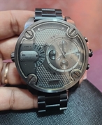 Reloj Diesel caja  y correa de acero Inoxidable cronografo Como Nuevo